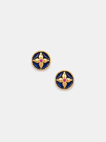 Noor Earrings In Gold Plated 925 Silver