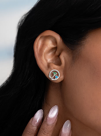 Owning my Wondering Mind Earrings in 925 Silver