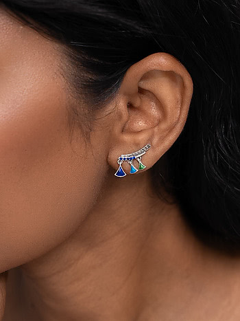 Owning My Impulsive Decisions Earrings in 925 Silver