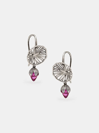 Rise Above Angst Earrings in 925 Silver