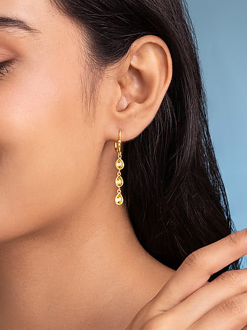 Dewy Mist Earrings in 925 Silver