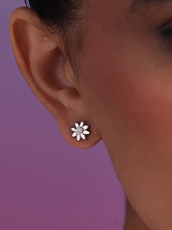 Bloomin Earrings in 925 Silver