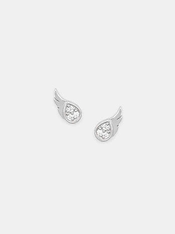 Angel Earrings in 925 Silver