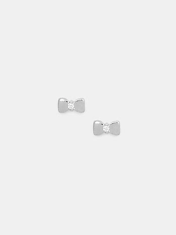 Cute Bow Earrings in 925 Silver