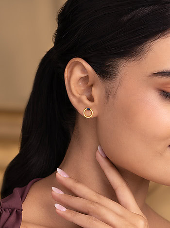 Twilight Earrings In Gold-Plated 925 Silver