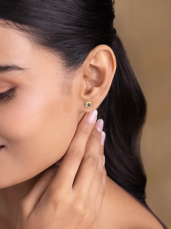 Muse Earrings In Gold-Plated 925 Silver