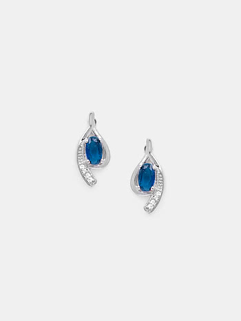 Eternal Drop Earrings In 925 Silver