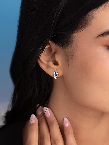 Eternal Drop Earrings In 925 Silver