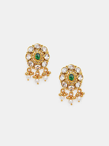 Sarvada Earrings in Gold Plated 925 Silver