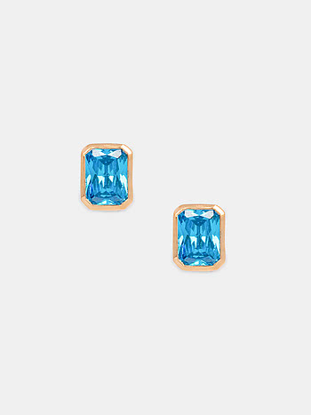 Glow Earrings Crafted in Gold Plated 925 Silver