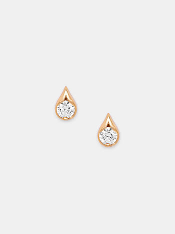 Bold Earrings Crafted in Gold Plated 925 Silver