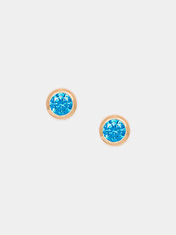 Azure Earrings Crafted in Gold Plated 925 Silver