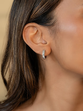 Better Together Earrings Crafted in 925 Silver