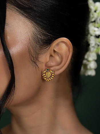 Amara Earrings in Gold Plated 925 Silver