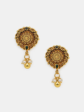 Aira Earrings in Gold Plated 925 Silver