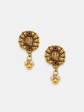 Stuti Earrings in Gold Plated 925 Silver
