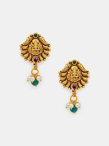Kashvi Earrings in Gold Plated 925 Silver