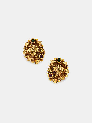 Idhika Earrings in Gold Plated 925 Silver