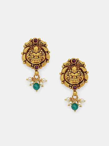 Anika Earrings in Gold Plated 925 Silver