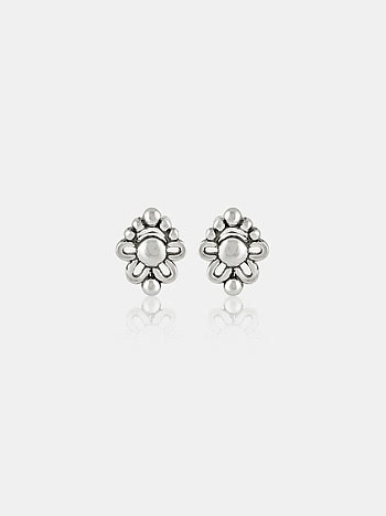 Ansh Stud Earrings in 925 Silver