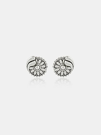 Laya Stud Earrings in 925 Silver