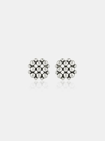 Khwaab Stud Earrings in 925 Silver