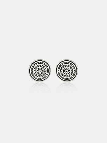 Mast Stud Earrings in 925 Silver