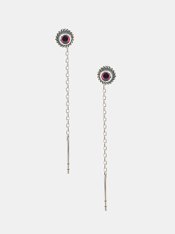 The GajaAnchal Elephant Earrings in 925 Silver