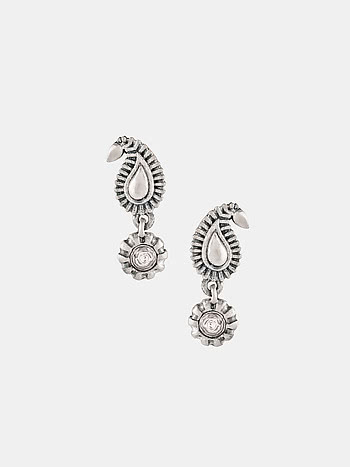 Rasm Riwaaz Earrings in 925 Oxidised Silver