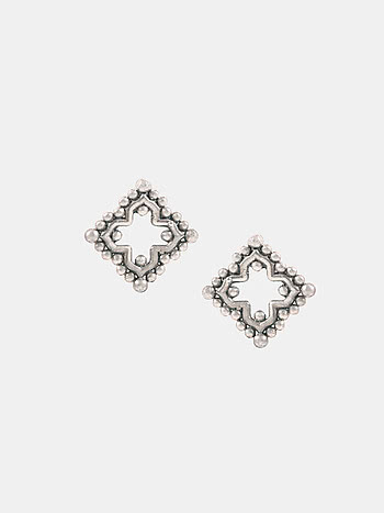 Mystique Earrings in Oxidised 925 Silver