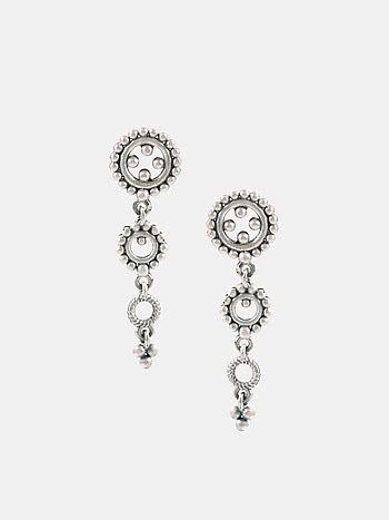 Rejuvenation Earrings in Oxidised 925 Silver