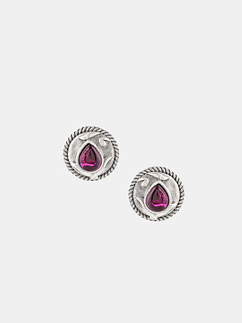 Feeling Phajaba Oxidised Earrings in 925 Silver