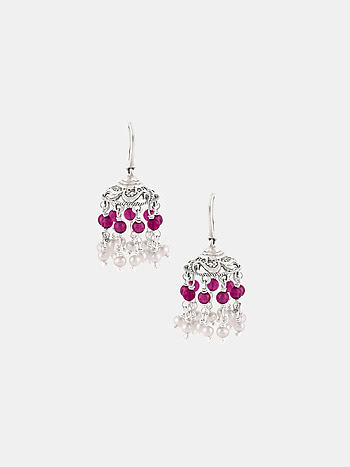 Feeling Naithok Oxidised Earrings in 925 Silver
