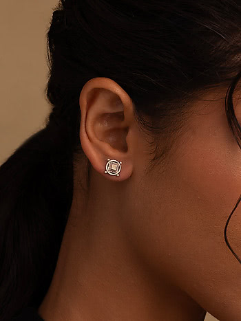 Kala-Nidhi Earrings in Oxidised 925 Silver