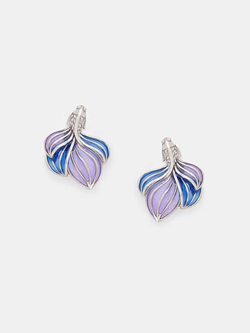 Flow Through Tides Earrings in 925 Silver