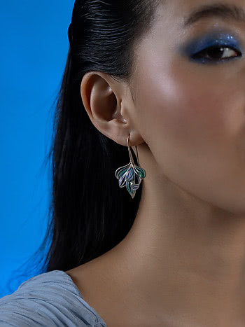 Steer through the Unknown Earrings in 925 Silver