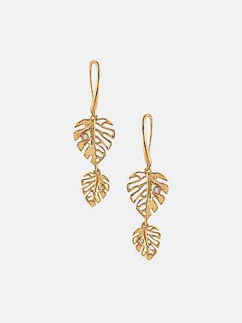 Auspice Plethora Earrings in Gold Plated 925 Silver