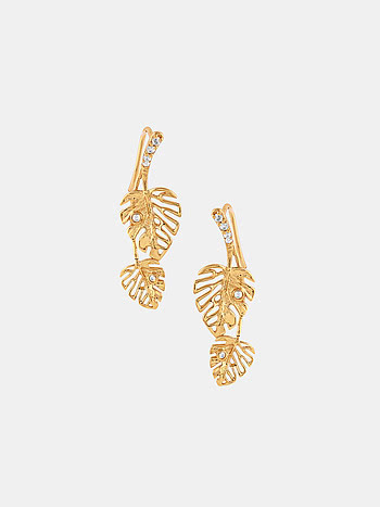 Bloom Earrings in Gold Plated Silver