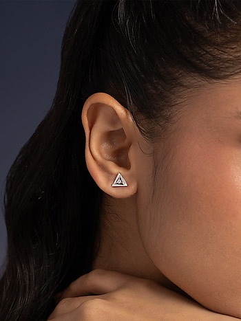 Stella Cluster Earrings in 925 Silver