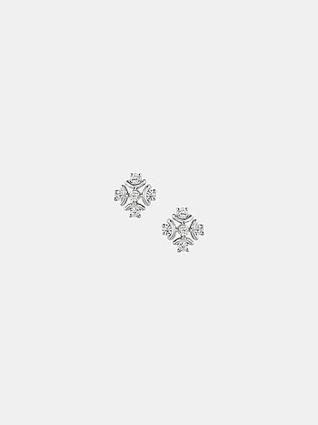 Starlight Bloom Studs Earrings in 925 Silver