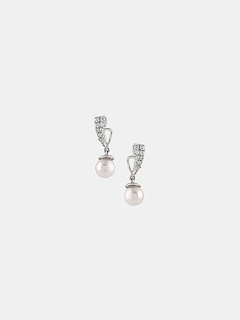 Pearl Drops Earrings in 925 Silver