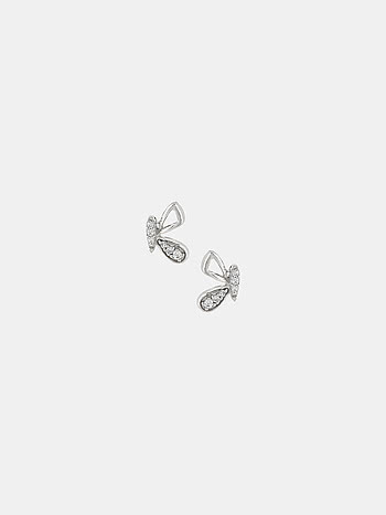 Blushing Butterfly Studs Earrings in 925 Silver 925 Silver