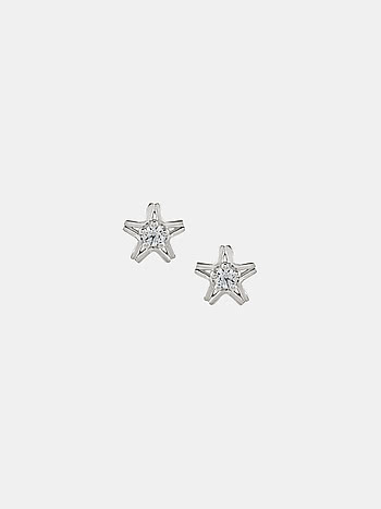 Flora Starlet Studs Earrings in 925 Silver