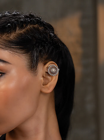 Relentless Bagh Nakh Earrings in 925 Silver