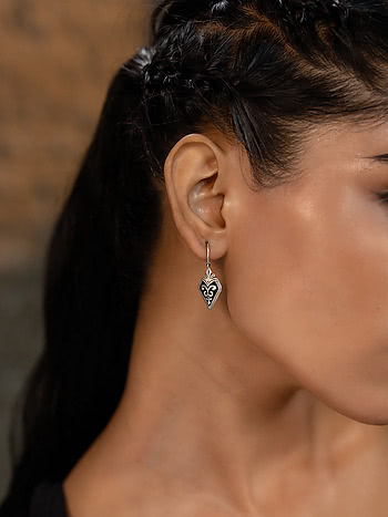 Ferocious Archery Earrings in 925 Silver