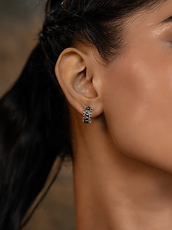 Invincible Bagh Nakh Earrings in 925 Silver