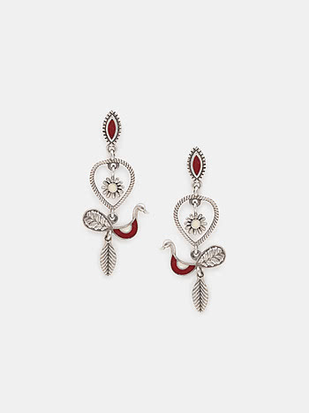 Vihag Earrings in 925 Silver
