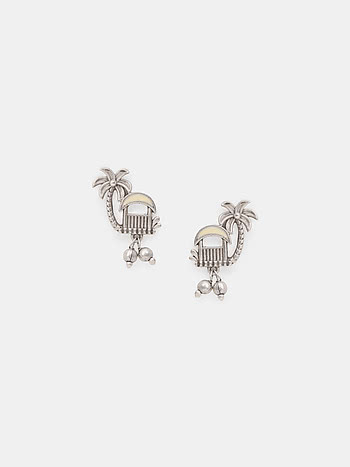 Taru Earrings in 925 Silver
