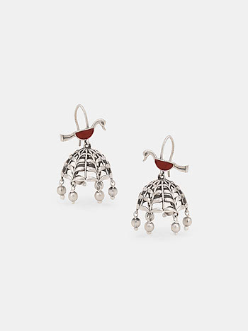 Gharta Earrings in 925 Silver