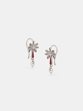 Taruvar Earrings in 925 Silver